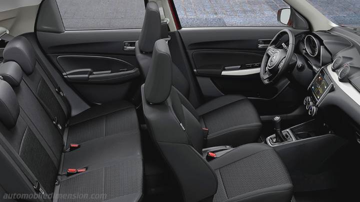 Suzuki Swift 2017 Dimensions Boot Space And Interior