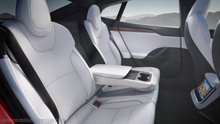 Tesla Model S 2021 interiör