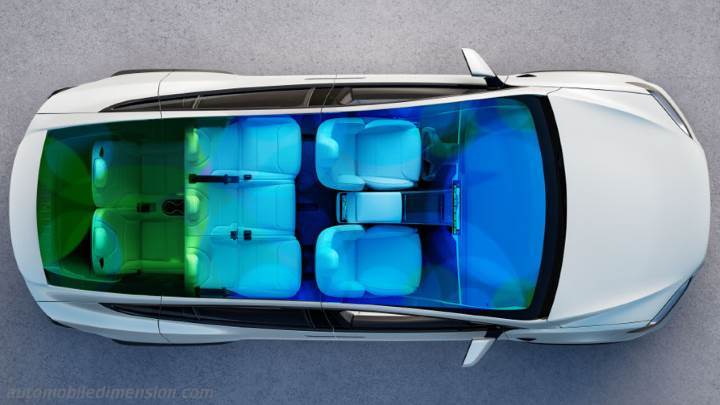 Tesla Model X 2021 bagageutrymme