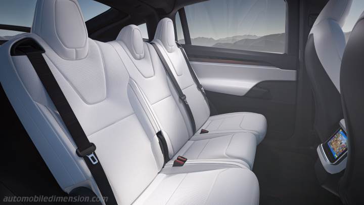 Tesla Model X 2021 interieur