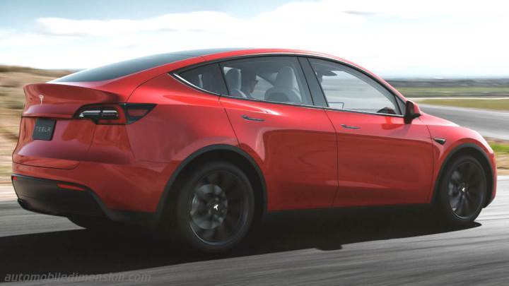 Bagagliaio Tesla Model Y 2020