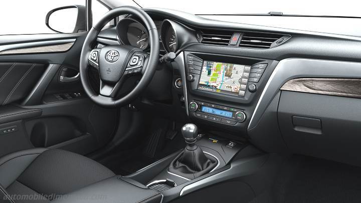 Toyota Avensis 2015 dashboard