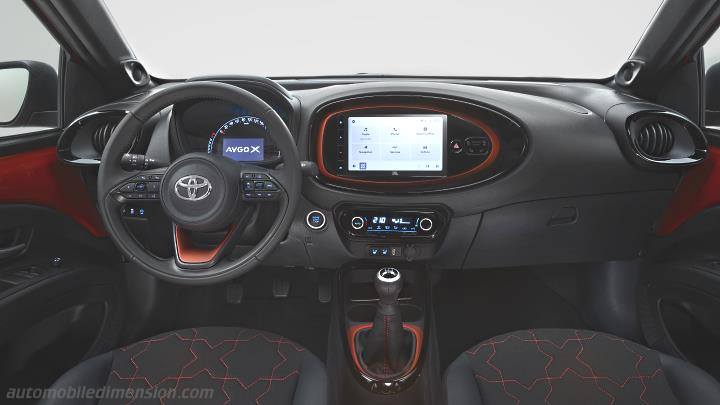Toyota Aygo X 2022 instrumentbräda