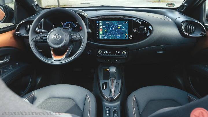 Toyota Aygo X Cross 2026 dashboard