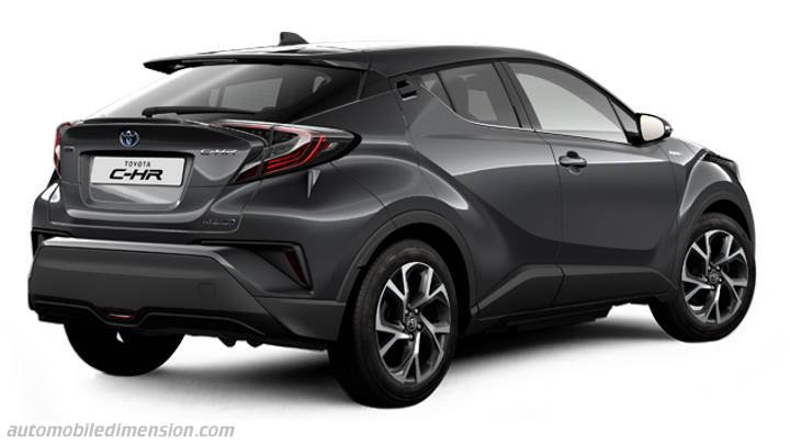 Toyota C-HR 2017 boot space