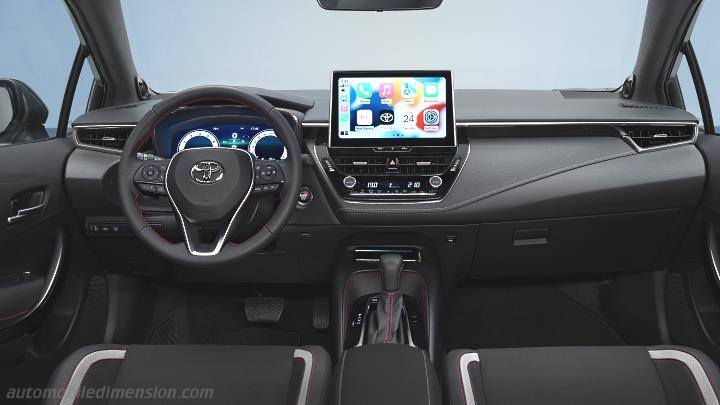 Toyota Corolla 2023 dashboard