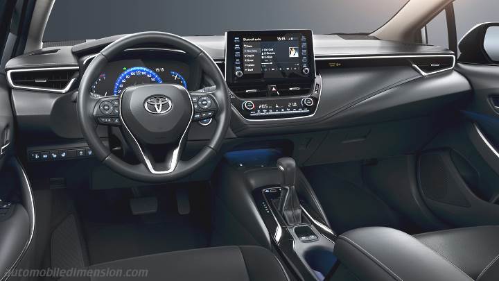 Toyota Corolla Sedan 2019 dashboard