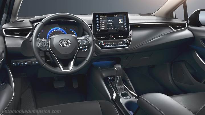 Toyota Corolla Sedan 2019 Dimensions Boot Space And Interior