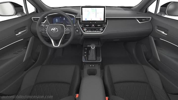 Toyota Corolla Cross 2026 dashboard