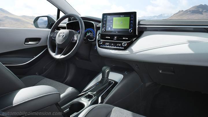 Toyota Corolla Touring Sports 2019 dashboard