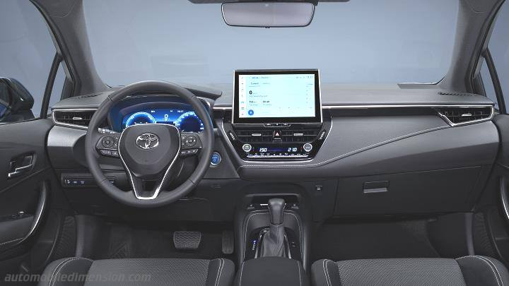 Toyota Corolla Touring Sports 2023 dashboard