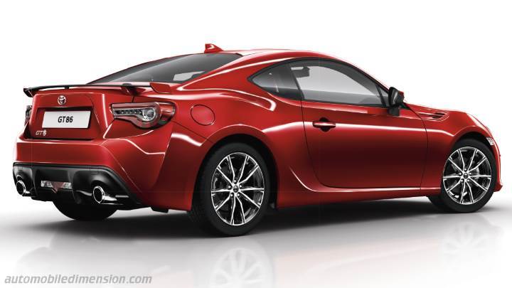 Toyota GT86 2016 boot space