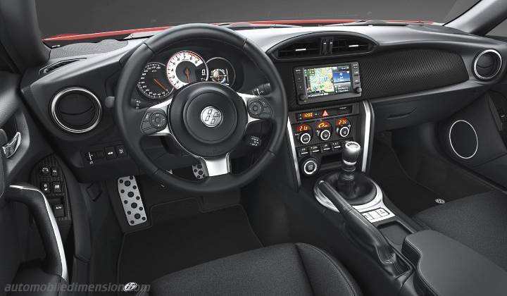 Toyota GT86 2016 dashboard