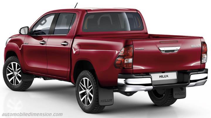 Toyota Hilux 2016 boot