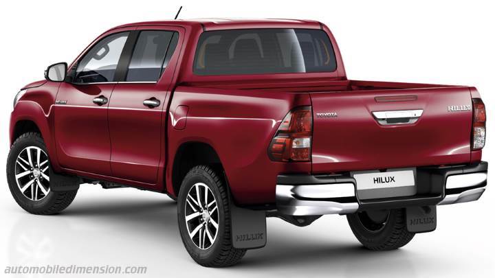 Toyota Hilux 2016 Kofferraum