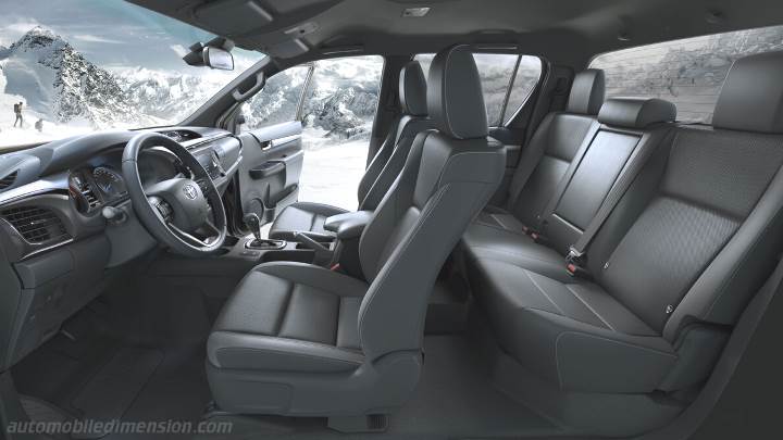 Toyota Hilux 2021 interieur