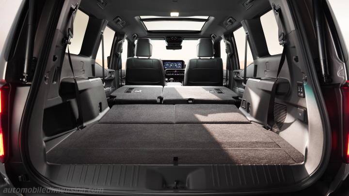 Toyota Land Cruiser 2024 boot space