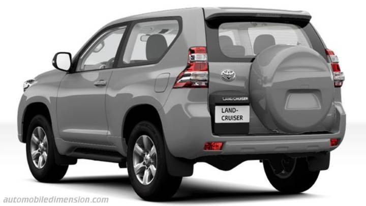 Toyota Land Cruiser 3p 2013 boot space