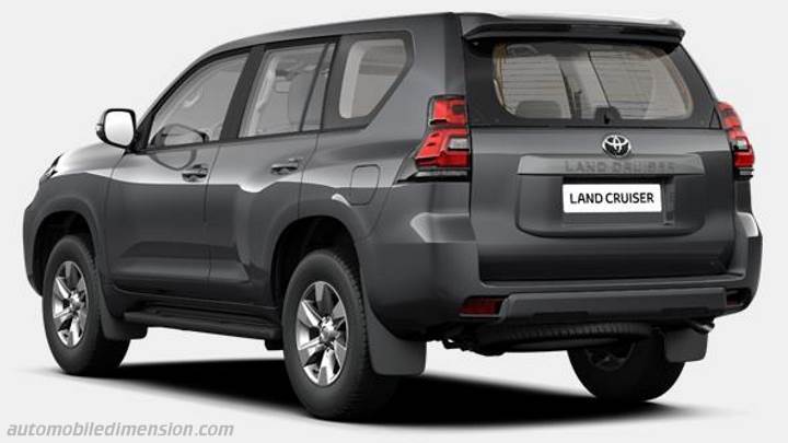 Toyota Land Cruiser 5p 2018 kofferbak