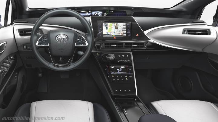 Toyota Mirai 2016 dashboard