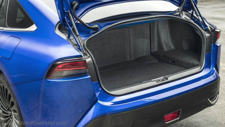 Toyota Mirai 2021 boot space