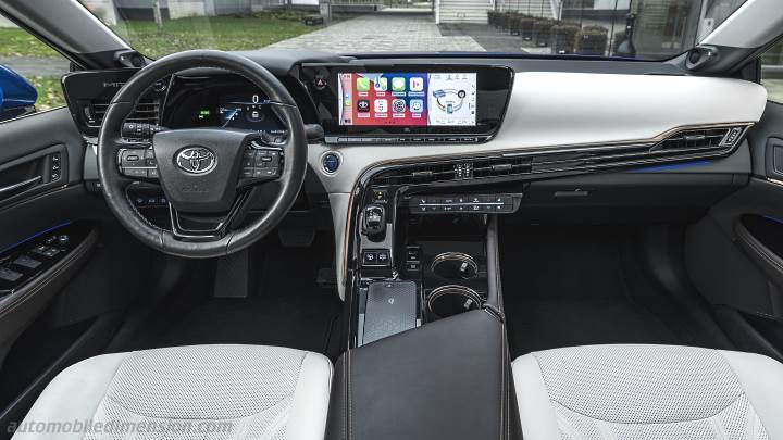 Toyota Mirai 2021 dashboard