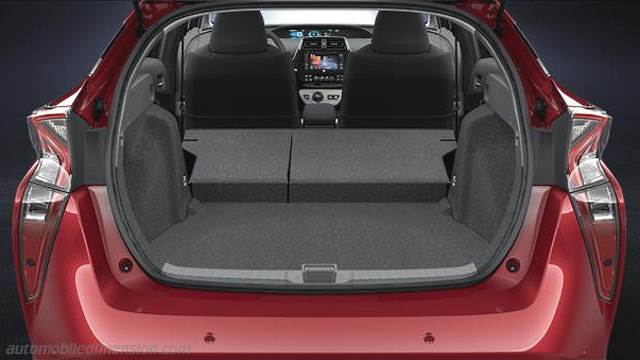 Toyota Prius 2016 Dimensions Boot Space And Interior