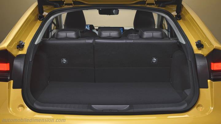 Toyota Prius 2023 boot space