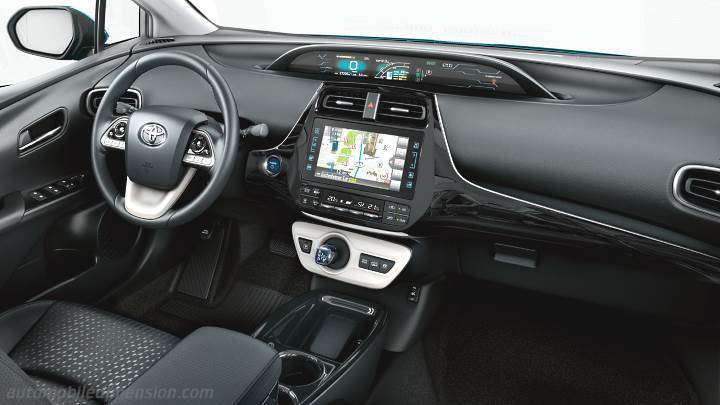 Toyota Prius Plug-in Hybrid 2017 dashboard