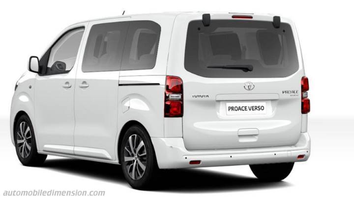 Toyota Proace Verso Compact 2016 bagageutrymme