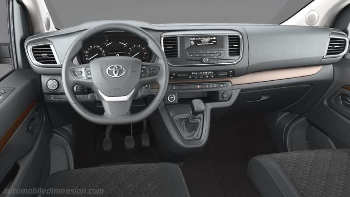 Toyota Proace Verso Long 2016 instrumentbräda