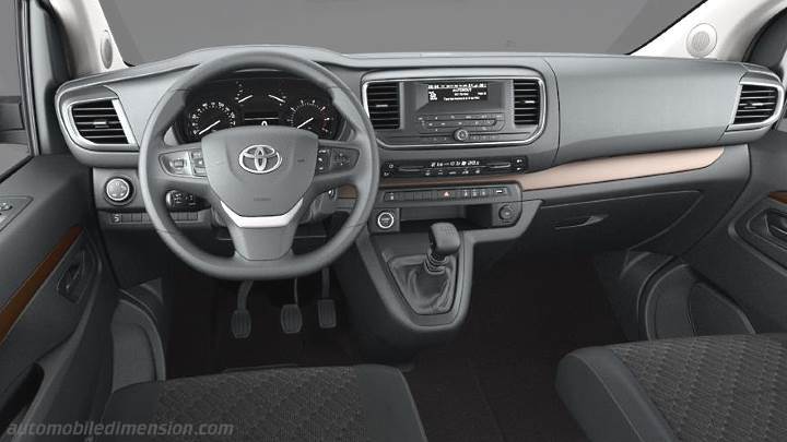 Toyota Proace Verso Long 2016 dashboard