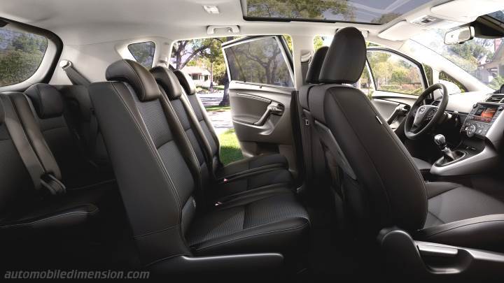 Toyota Verso 2013 Abmessungen Kofferraumvolumen Und Innenraum
