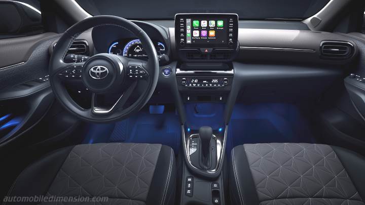 Toyota Yaris Cross 2021 instrumentbräda