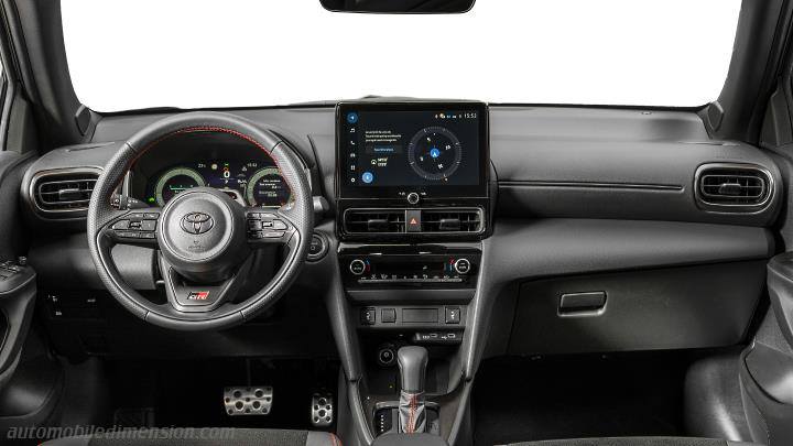 Toyota Yaris Cross 2027 dashboard