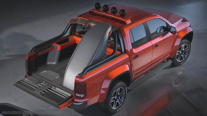 Coffre Volkswagen Amarok 2011