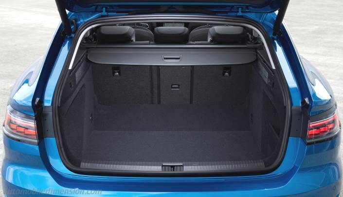 Volkswagen Arteon Shooting Brake 2021 boot space