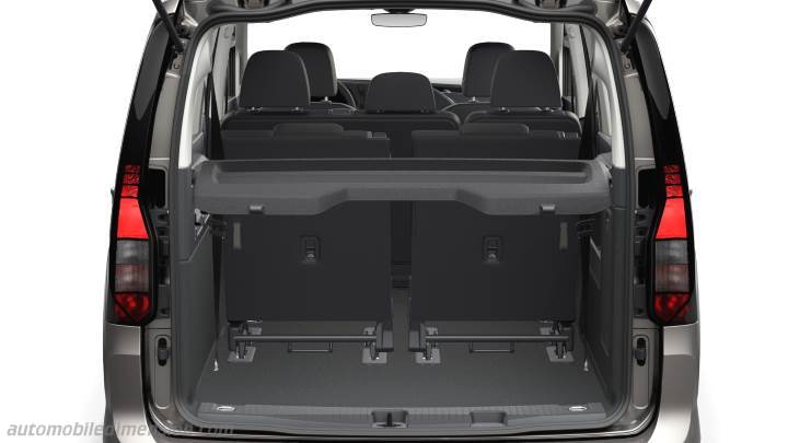 Volkswagen Caddy Maxi 2021 Kofferraumvolumen