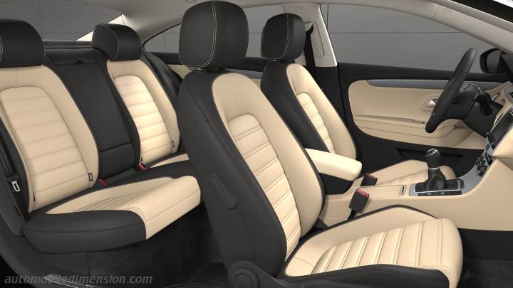 Volkswagen Cc 2012 Abmessungen Kofferraumvolumen Und Innenraum