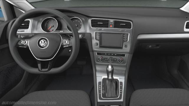 Tableau de bord Volkswagen Golf 2012