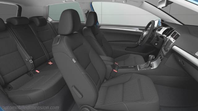 Volkswagen Golf 2012 interieur