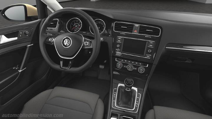 Volkswagen Golf 2017 dashboard