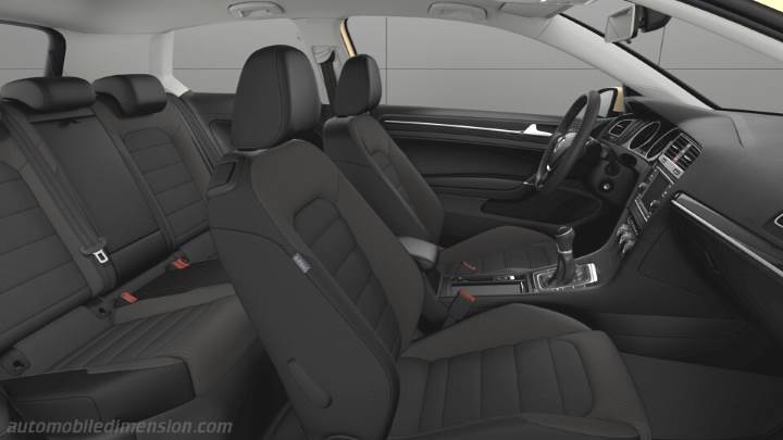 Volkswagen Golf 2017 interieur