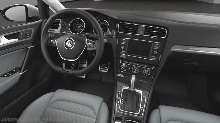 Volkswagen Golf Alltrack 2017 dashboard