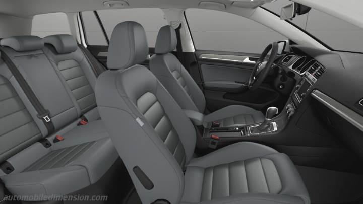 Volkswagen Golf Alltrack 2017 interieur