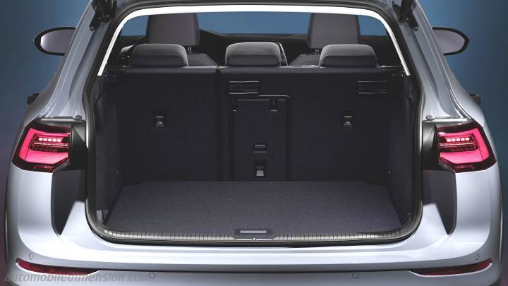 Volkswagen Golf Alltrack 2021 boot space