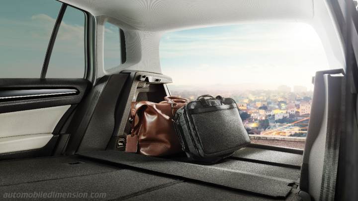 Bagagliaio Volkswagen Golf Sportsvan 2014