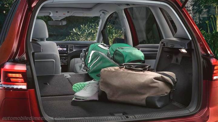 Bagagliaio Volkswagen Golf Sportsvan 2018