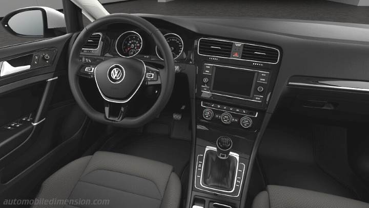 Volkswagen Golf Variant 2017 dashboard