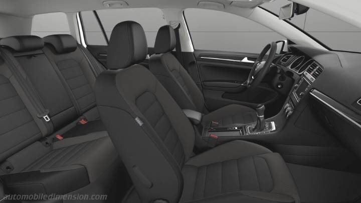 Volkswagen Golf Variant 2017 interieur